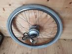 Giant voorwiel motor, Fietsen en Brommers, Fietsonderdelen, Ophalen, Zo goed als nieuw, Algemeen, Wiel