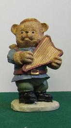 beertje met Keltisch harp, Verzamelen, Beelden en Beeldjes, Ophalen of Verzenden, Nieuw, Dier