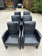 Luxe lederen eetkamerstoelen, Huis en Inrichting, Stoelen, Ophalen, Gebruikt