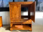 TV kast TV podium in taxus in Heldense stijl, Ophalen, Gebruikt, 100 tot 150 cm, 100 tot 150 cm