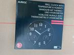 nieuwe wandklokken met thermo- en hygrometer, Ophalen of Verzenden, Zo goed als nieuw, Wandklok
