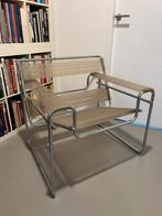 2x zeldzame Vintage Breuer Wassily B3 Stoel spaghetti design, Huis en Inrichting, Fauteuils, Ophalen, 75 tot 100 cm, Metaal, 50 tot 75 cm