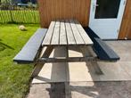 Picknicktafel incl. kussens, Ophalen, Zo goed als nieuw, Inklapbaar, Rechthoekig