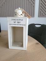 Theelichthouder Lantaarn, Huis en Inrichting, Woonaccessoires | Kandelaars en Kaarsen, 25 tot 50 cm, Ophalen of Verzenden, Zo goed als nieuw