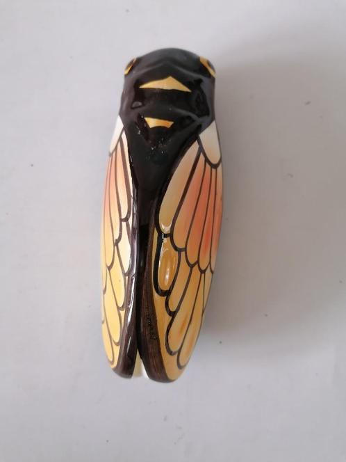 vintage franse cigale keramiek izgst 15x6 cm, Antiek en Kunst, Antiek | Keramiek en Aardewerk, Ophalen