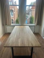 Heerlijke houten eettafel, Huis en Inrichting, Tafels | Eettafels, Ophalen, 200 cm of meer, 50 tot 100 cm, Zo goed als nieuw