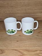 Arcopal 2 leuke mokken met print, Ophalen of Verzenden, Zo goed als nieuw