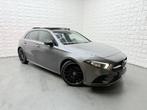 Mercedes-Benz A-klasse 200 AMG PANO NIGHT 360 CAM SFEER, Auto's, Gebruikt, Zwart, Leder en Stof, 163 pk