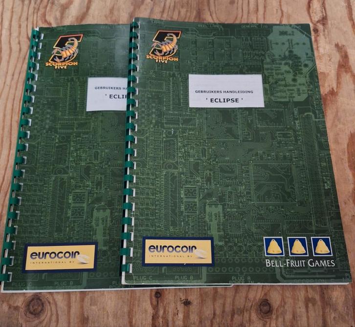 Service manuals plusminus 11 stuks, Verzamelen, Automaten | Gokkasten en Fruitautomaten, Gebruikt, Ophalen of Verzenden