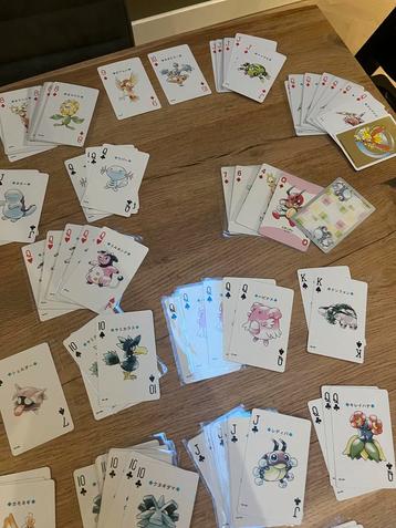 Pokemon Speelkaarten Poker Decks beschikbaar voor biedingen