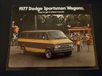 Brochure Dodge Sportsman Wagons 1977 USA, Ophalen of Verzenden, Zo goed als nieuw, Overige merken