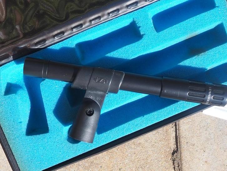2 x Sennheiser microfoon ME 40 (vintage)., Muziek en Instrumenten, Microfoons, Zo goed als nieuw, Overige typen, Ophalen of Verzenden