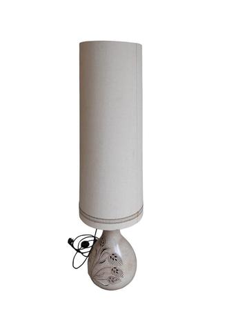 Vintage vloerlamp inclusief kap  beschikbaar voor biedingen