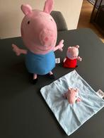 Peppa big knuffels en doekje, Kinderen en Baby's, Nieuw, Ophalen of Verzenden