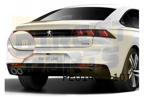 Peugeot 508 embleem tekst ''Peugeot'' achterklep Origineel!, Auto-onderdelen, Carrosserie en Plaatwerk, Peugeot, Nieuw, Verzenden