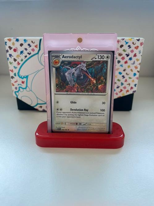 Aereodactyl holo, Hobby en Vrije tijd, Verzamelkaartspellen | Pokémon, Zo goed als nieuw, Ophalen of Verzenden