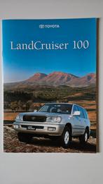 Toyota Landcruiser 100 brochure 1998, Ophalen of Verzenden, Zo goed als nieuw, Toyota