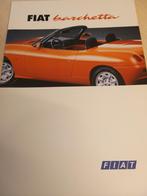 1995 Nederlandse FIAT Barchetta cabriolet folder óók kleuren, Boeken, Ophalen of Verzenden