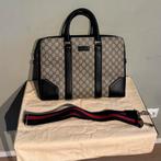 Gucci Supreme Briefcase, Ophalen of Verzenden, Zo goed als nieuw, Beige