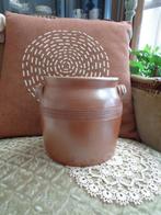 Brocante Grote Gresspot met Oortjes ** Mimosa **, Ophalen of Verzenden