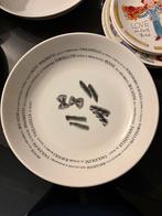 Groot Pasta Bord - Quadrofoglio Made in Italy, Gebruikt, Ophalen of Verzenden, Bord(en), Overige stijlen