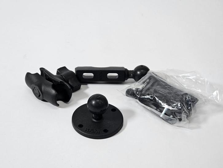 RAM-B-174-A-TOM1 Stuurhouder TomTom - Korte Arm - Rond, Motoren, Accessoires | Navigatiesystemen, Zo goed als nieuw, Ophalen of Verzenden