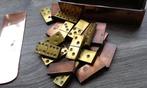 Omstreeks 1900 Antiek Domino Spel Werkstuk Ambachtschool, Antiek en Kunst, Ophalen of Verzenden