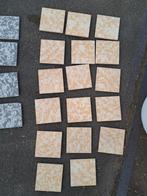 Leuke vintage tegeltjes 10 x 10 cm in 2 kleuren, Ophalen, Minder dan 20 cm, Minder dan 20 cm, Minder dan 5 m²