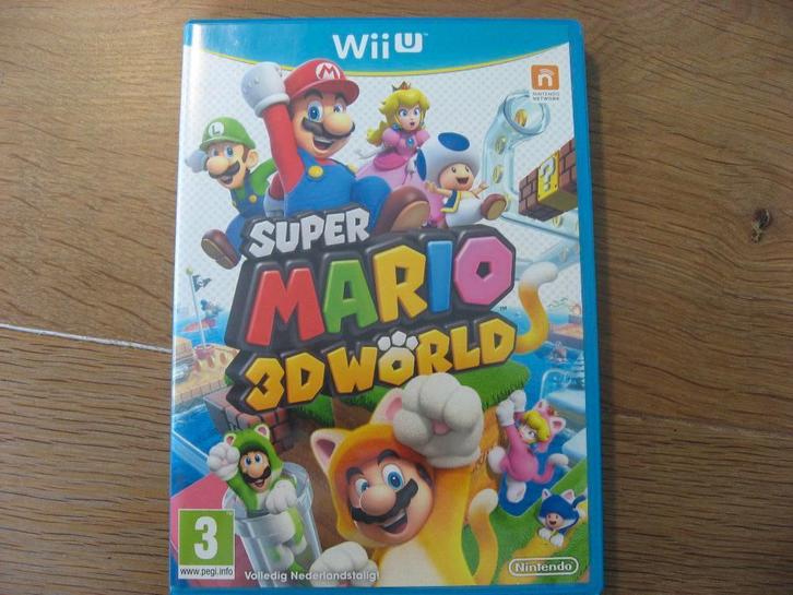 Super Mario 3D world van Nintendo Wii U game, Spelcomputers en Games, Games | Nintendo Wii U, Zo goed als nieuw, Avontuur en Actie
