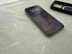 iPhone 15 Pro - Titanium grijs - 128GB - Topstaat - accu 89%, Ophalen, 128 GB, Zwart, Zo goed als nieuw