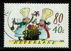 nl2000-31 zelfklevend, Ophalen of Verzenden, Na 1940, Gestempeld