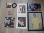 Michael Jackson verzameling items single kalender poster sti, Gebruikt, Poster, Artwork of Schilderij, Verzenden