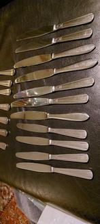 11 messen,7 vorken G SOLA Z  i.g.st., Huis en Inrichting, Keuken | Bestek, Ophalen, Zo goed als nieuw, Rvs of Chroom, Vaatwasserbestendig