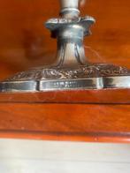 2 antieke zilver plated kaarsen houder voor 5 kaarsen, Antiek en Kunst, Ophalen