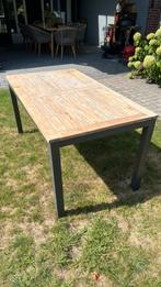 Bois Le Duc Tuintafel 90x160, Tuin en Terras, Ophalen, Zo goed als nieuw, Rechthoekig, Hout