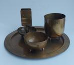 Art nouveau, art deco koperen rookstel. Nr 2., Ophalen