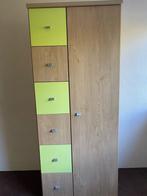 Kinderkamerset, bed, kledingkast en opslagkast, Ophalen, Eenpersoons, Zo goed als nieuw, Overige maten