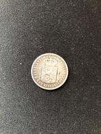 Wilhelmina halve gulden 1908, ½ gulden, Zilver, Ophalen of Verzenden, Koningin Wilhelmina