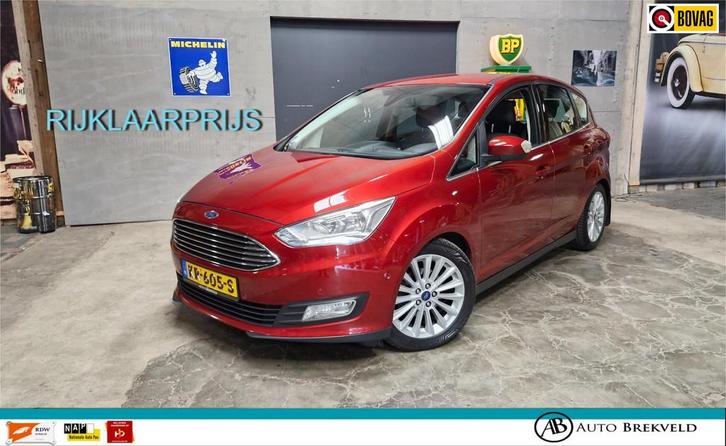 Ford C-Max 1.0 Titanium 125PK | Rijklaarprijs | Camera | Cru, Auto's, Ford, Bedrijf, Te koop, C-Max, ABS, Achteruitrijcamera, Airbags