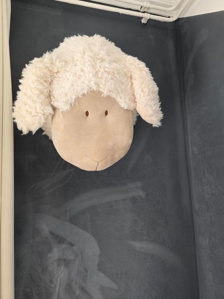 Schattig Schapen Knuffel Hoofd, Ophalen of Verzenden, Zo goed als nieuw, Overige typen