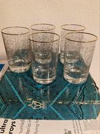 5 Oude limonade glazen, Verzamelen, Ophalen, Zo goed als nieuw, Frisdrankglas