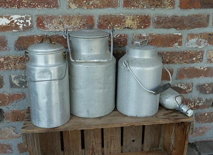 3 x Melktuit / melktuiten, Antiek en Kunst, Curiosa en Brocante, Ophalen of Verzenden