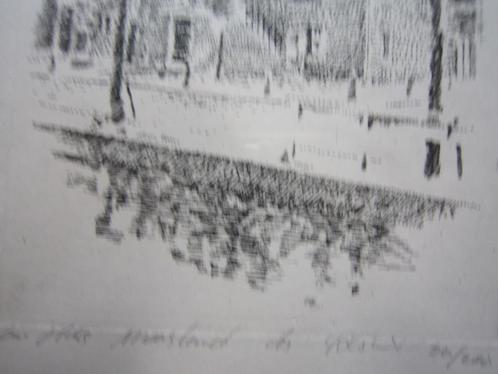 2 Etsen van MAASLAND, van Paul Elshout, Antiek en Kunst, Kunst | Etsen en Gravures, Ophalen of Verzenden