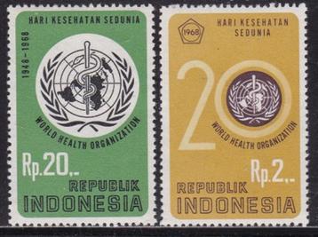 48 - Indonesië michel 603/604 postfris gom iets verkleurd ,  beschikbaar voor biedingen