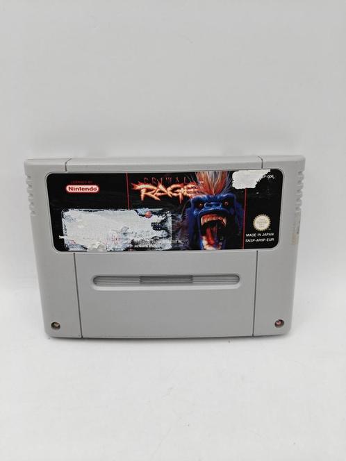 Primal Rage SNES, Spelcomputers en Games, Games | Nintendo Super NES, Zo goed als nieuw, Racen en Vliegen, 1 speler, Vanaf 18 jaar