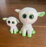 Twee Knuffelschaapjes - Lala Ty Beanie Boos, Ophalen of Verzenden, Gebruikt, Overige typen