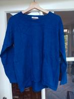Kobaltblauwe longsleeve Esprit, maat M, Maat 38/40 (M), Blauw, Ophalen of Verzenden, Zo goed als nieuw