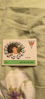 ADO voetbalplaatje Leo de Caluwé jaren 70, Verzamelen, Sportartikelen en Voetbal, Ophalen of Verzenden, Zo goed als nieuw