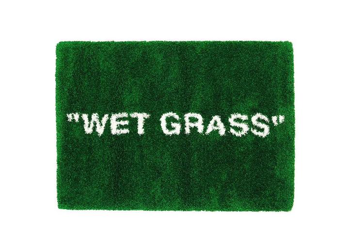 Ongebruikt!! Off white x IKEA Virgil abloh wet grass mat, Huis en Inrichting, Stoffering | Behang, minder dan 10 m², Ophalen of Verzenden