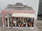 Kant en klaar miniatuur bloemenwinkeltje, Ophalen, Nieuw, Groter dan 1:32